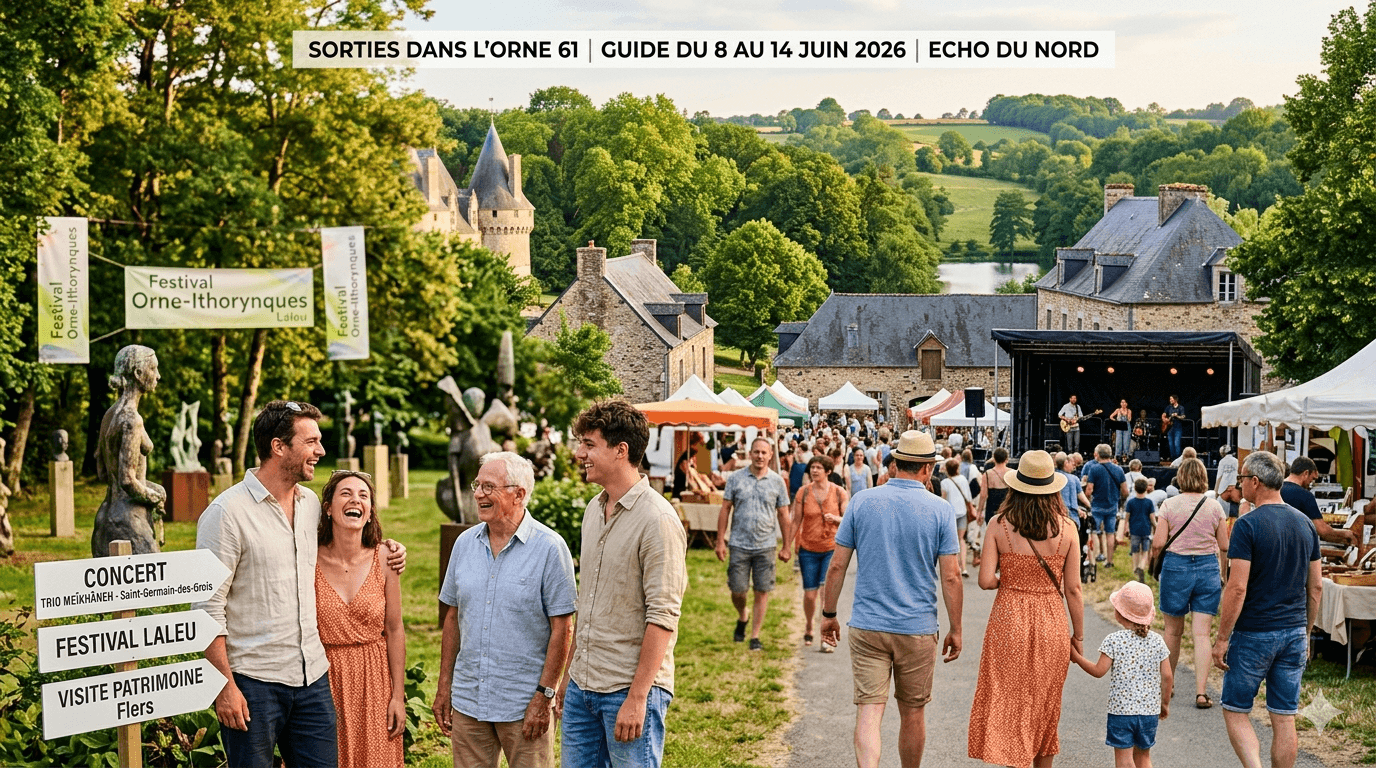 Sorties dans l'Orne juin 2026 : Votre guide complet des activités du 8 au 14 juin